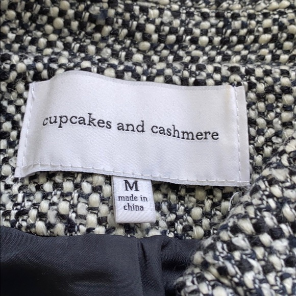 Cupcakes and Cashmere Gema Tweed Moto Jacket - Picture 6 of 6
